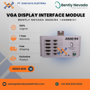 bently nevada vga display interface module 3500/94 145988 01