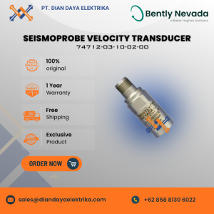 bently nevada seismoprobe velocity transducer 74712 03 10 02 00