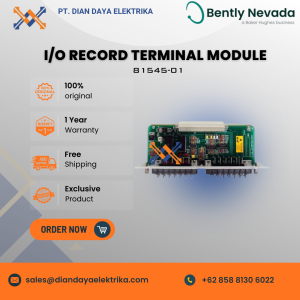 bently nevada i/o record terminal module 81545 01