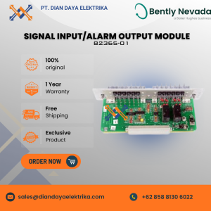 bently nevada signal input/alarm output module 82365 01