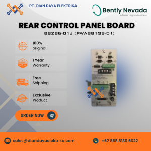 bently nevada rear control panel 88286 01j (pwa 88199 01)