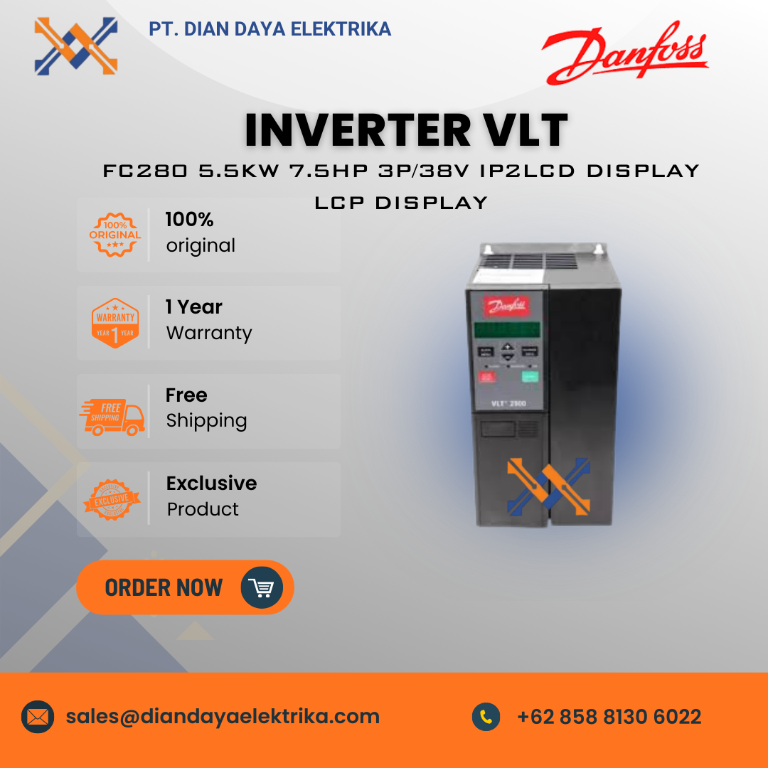 danfoss inverter vlt fc280 5.5kw 7.5hp 3p/38v ip2lcd display danfoss inverter vlt fc280 5.5kw 7.5hp 3p/38v ip2lcd display