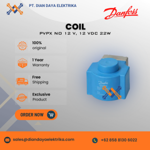 danfoss coil pvpx no 12 v, 12 vdc 22w
