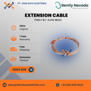 bently nevada extension cable tm 0181 a40 b00