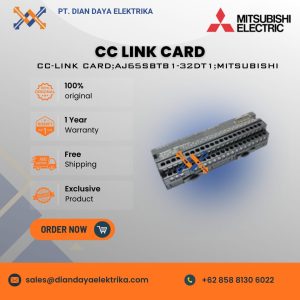 cc link card;aj65sbtb1 32dt1;mitsubishi