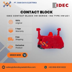 idec hw series 1nc type hw u01 contact block