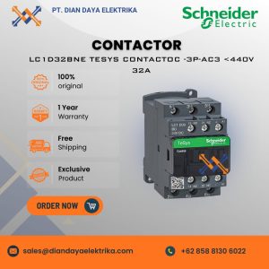 schneider lc1d32bne tesys contactor
