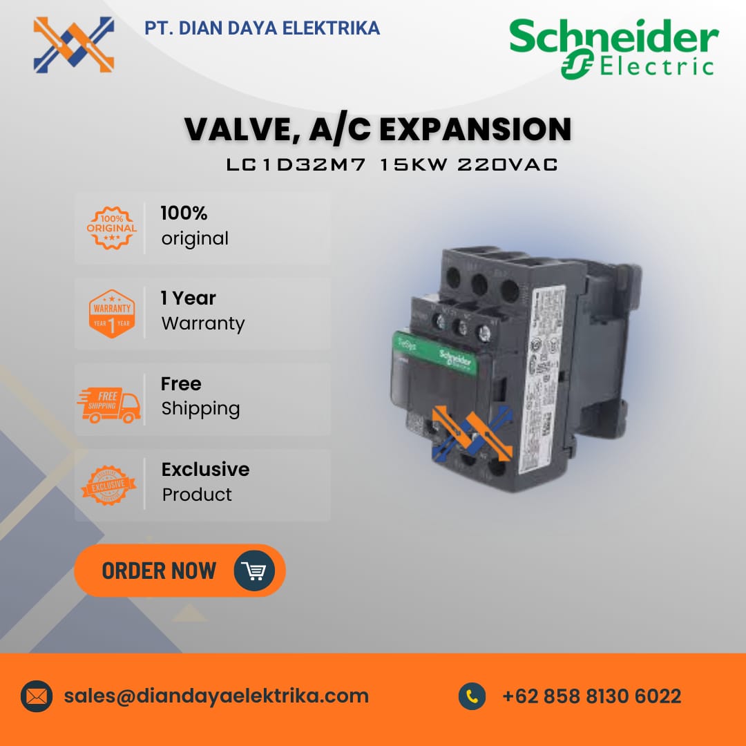 schneider lc1d32m7 15kw 220vac valve, a/c expansion schneider lc1d32m7 15kw 220vac valve, a/c expansion