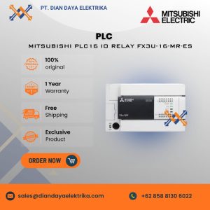 mitsubishi plc16 io relay fx3u 16 mr es plc