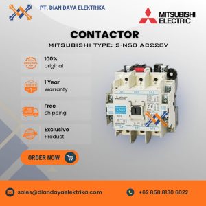 mitsubishi type: s n50 ac220v contactor