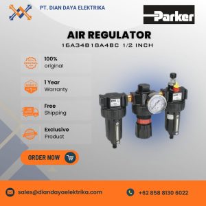 parker 16a34b18a4bc 1/2 inch air regulator