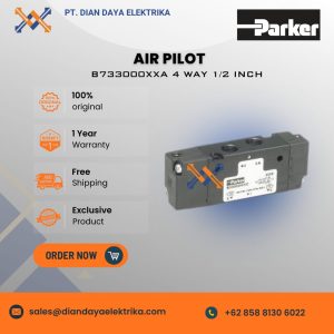 parker b733000xxa 4 way 1/2 inch air pilot