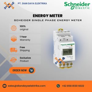 schneider single phase energy meter