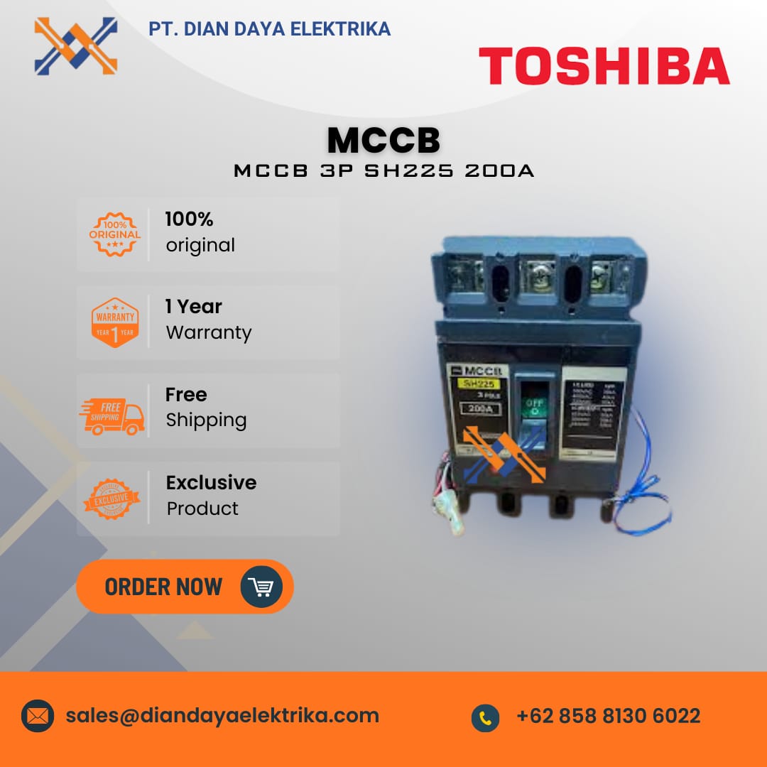 toshiba 3p sh225 200a mccb toshiba 3p sh225 200a mccb