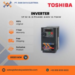 toshiba vf s15 3 phase 240v 0.75kw inverter