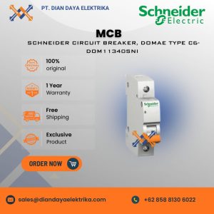 schneider circuit breaker domae type c6 dom11340sni