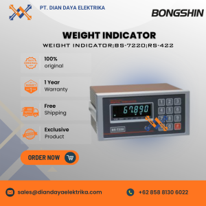 bogshin weight indicator type bs 7220;rs 422