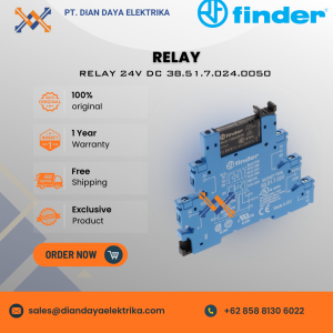 finder relay type 24v dc 38.51.7.024.0050