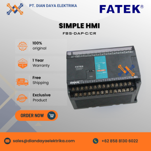 fatek fbs dap c/cr simple hmi