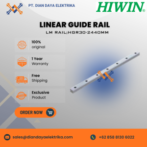 hiwin lm rail type hgr30 2440mm