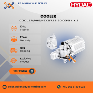 hydac cooler type phe hexs722 50 00/g1 1/2