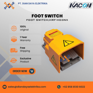 kacon foot switch type hrf hd3nx