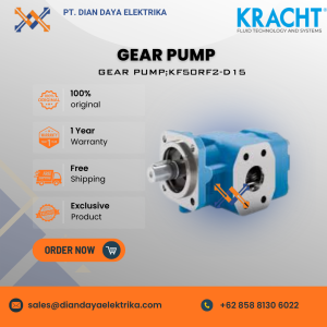 kracht gear pump type kf50rf2 d15