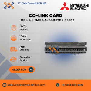 mitsubishi cc link card type aj65sbtb1 32dt1
