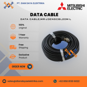 mitsubishi data cable type mr j3enscbl20m l
