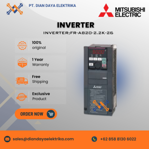 mitsubishi inverter type fr a820 2.2k 26