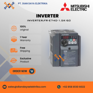 mitsubishi inverter type fr e740 1.5k 60