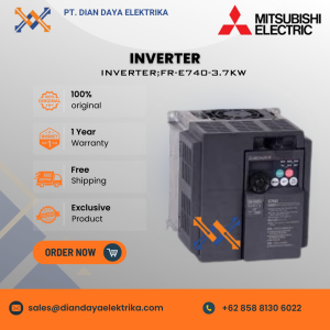 mitsubishi inverter type fr e740 3.7kw