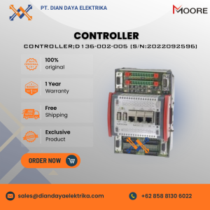moore controller type d136 002 005 (s/n:2022092596)