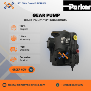 parker gear pump type pvp1636k9r2m