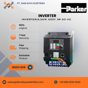 parker inverter type 5,5kw 400v 3Φ 50 hz