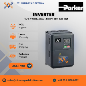parker inverter type kw 400v 3Φ 50 hz