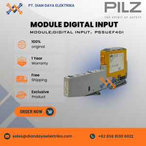 pilz module digital input type pssuef4di