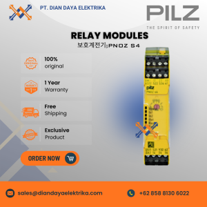 pliz relay module type pnoz s4