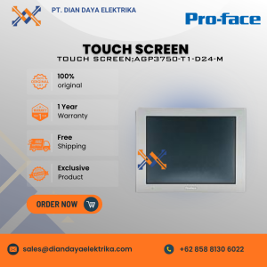 pro fac touch screen type agp3750 t1 d24 m