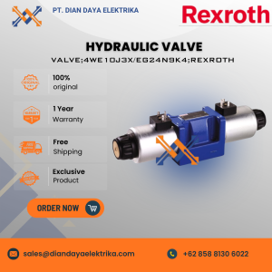 rexroth hydraulic valve type 4we10j3x/eg24n9k4