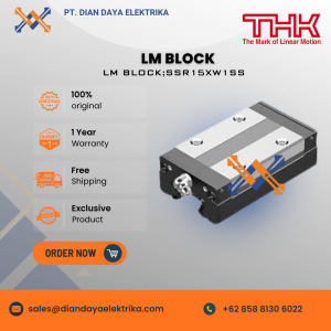 thk lm block type ssr15xw1ss