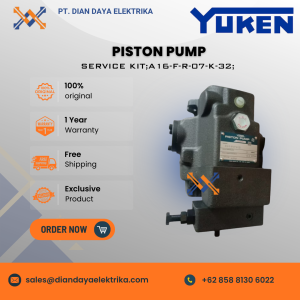 yuken piston pump type a16 f r 07 k 32