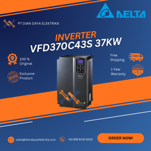 delta vfd370c43s 37kw inverter