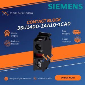 siemens 3su1400 1aa10 1ca0 contact block sirius act