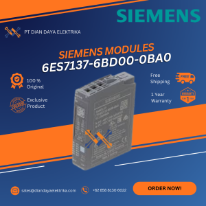 siemens 6es7137 6bd00 0ba0 modules simatic et 200sp