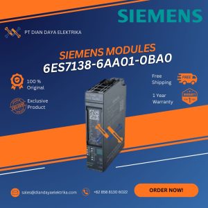 siemens 6es7138 6aa01 0ba0 modules simatic et 200sp