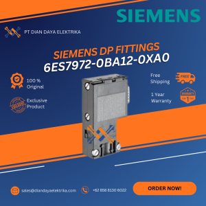 siemens 6es7972 0ba12 0xa0 dp fittings