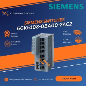 siemens 6gk5108 0ba00 2ac2 switches scalance xc108