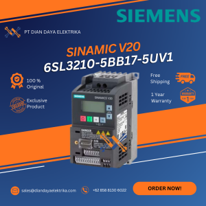 6sl3210 5bb17 5uv1 sinamic v20 converter siemens