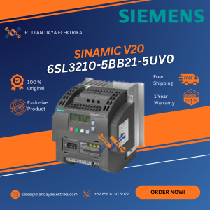 6sl3210 5bb21 5uv0 sinamic v20 converter siemens